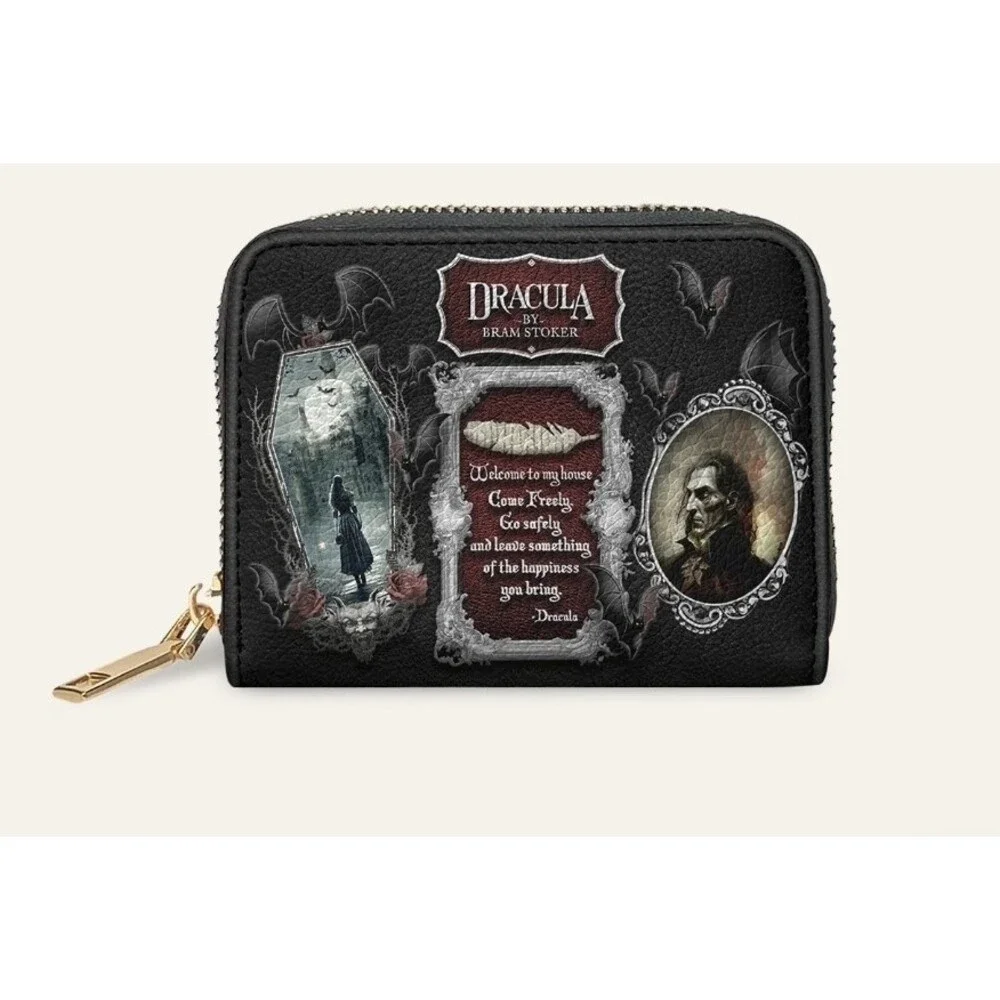 Bram Stoker's‎ Dracula Mini Wallet Horror Goth Halloween New NWT Vampire